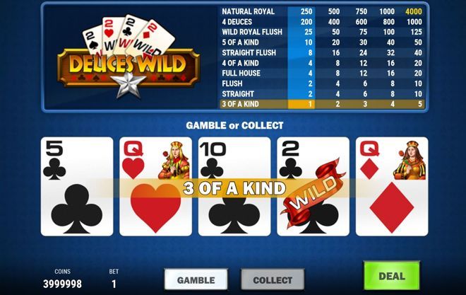 Free online deuces wild poker games